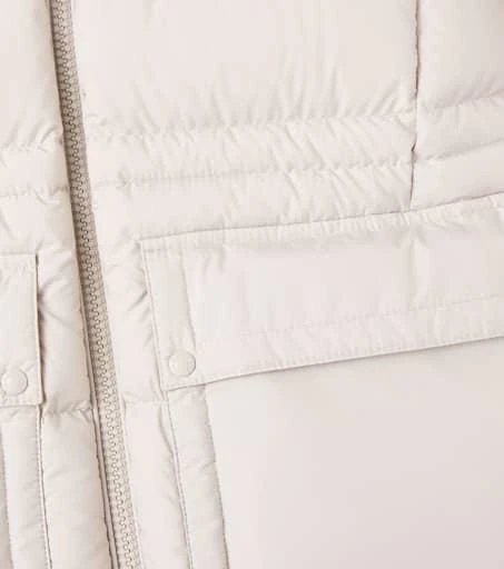 Moncler Irma wool-trimmed down coat 2