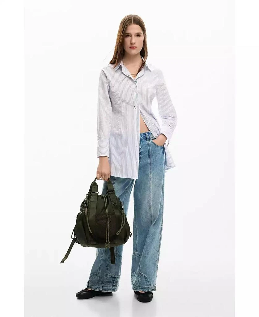 Desigual Women
s Waxed multiposition backpack 2