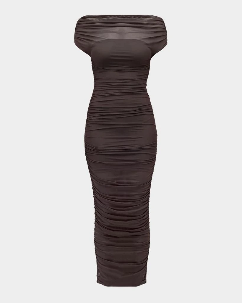 Shop Noel Gathered Mesh Maxi Dress on Sale at BeyondStyle  Get 57% Off  Noel Gathered Mesh Maxi Dress with Limited-Time Flash Deals, Exclusive  Discounts, and Special Offers. Enjoy Unbeatable Savings on
