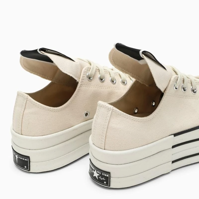 RICK OWENS DRKSHDW X CONVERSE CONVERSE X DRKSHDW Converse x DRKSHDW DBL DRKSTAR OX natural trainer 6