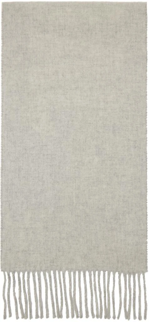 Jacquemus Gray Les Classiques 'L'écharpe Jacquemus' Scarf 2