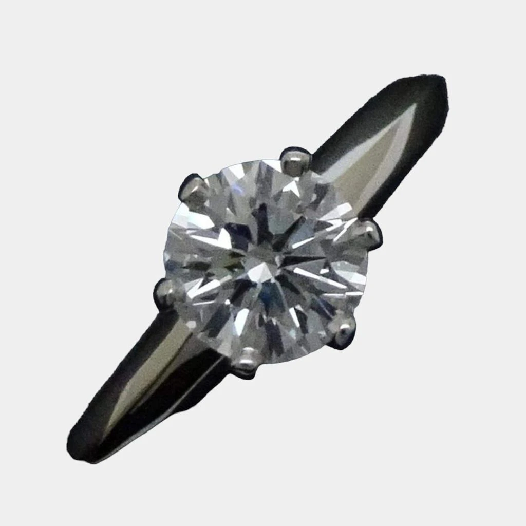 Tiffany & Co. Tiffany & Co. Platinum 0.60ct Single Diamond Solitaire Ring US9 4