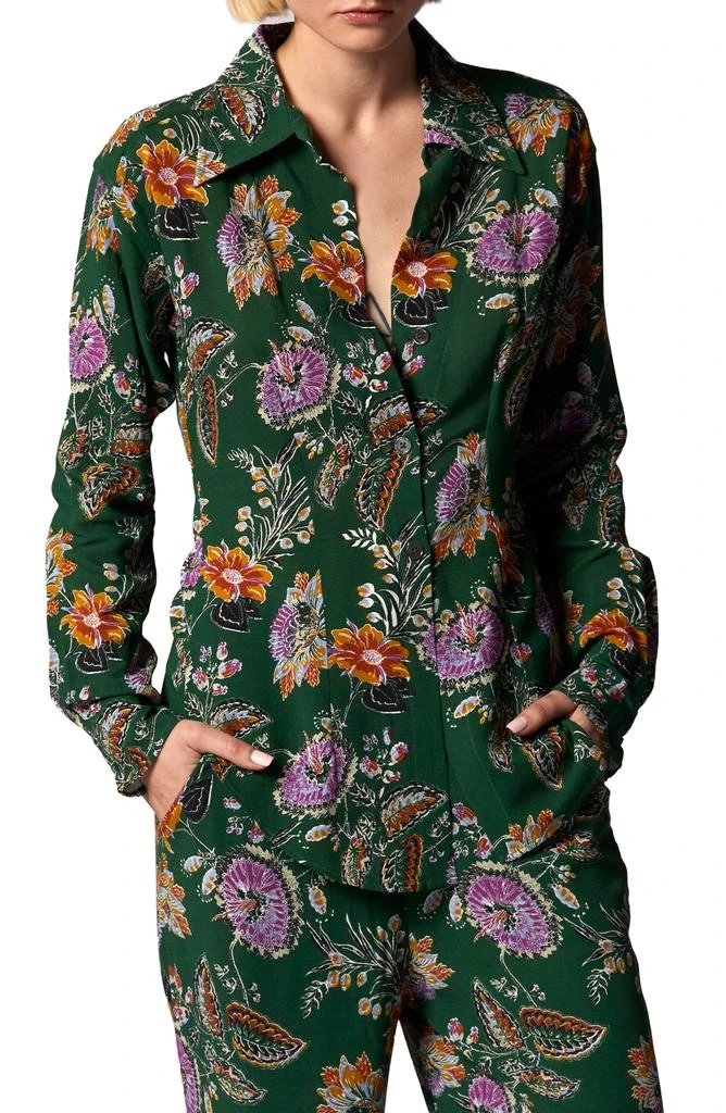 Equipment Bailey Floral Print Shirt 1