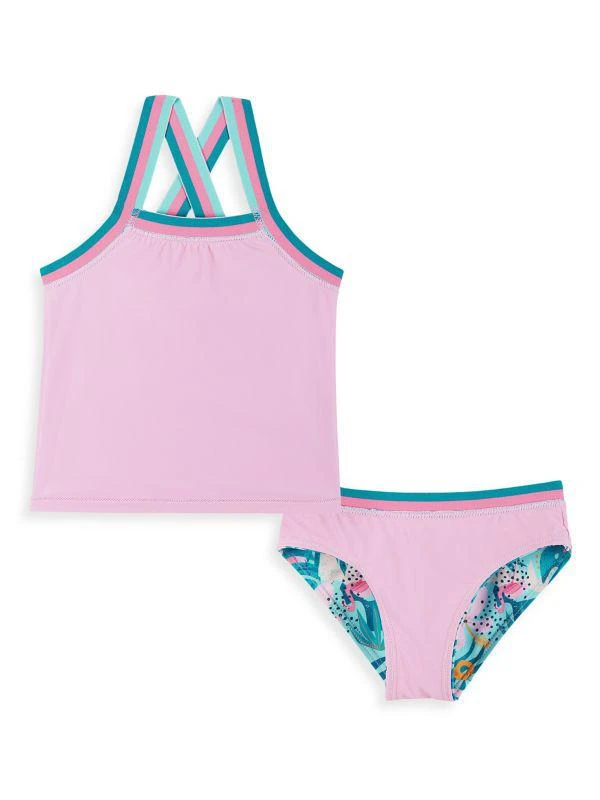 Andy & Evan Little Girl's 2-Piece Floral Tank Top Swimsuit 5
