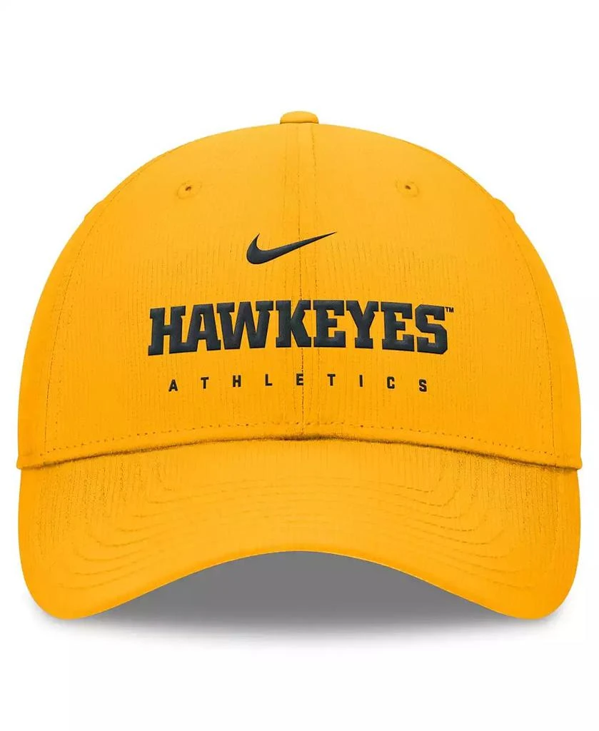 NIKE Men's Gold Iowa Hawkeyes 2024/25 On-Field Club Performance Adjustable Hat 4