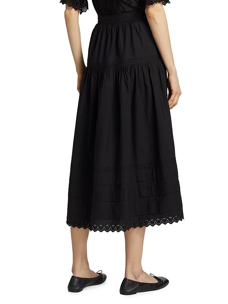 DÔEN Sebastiane Cotton Midi-Skirt 5