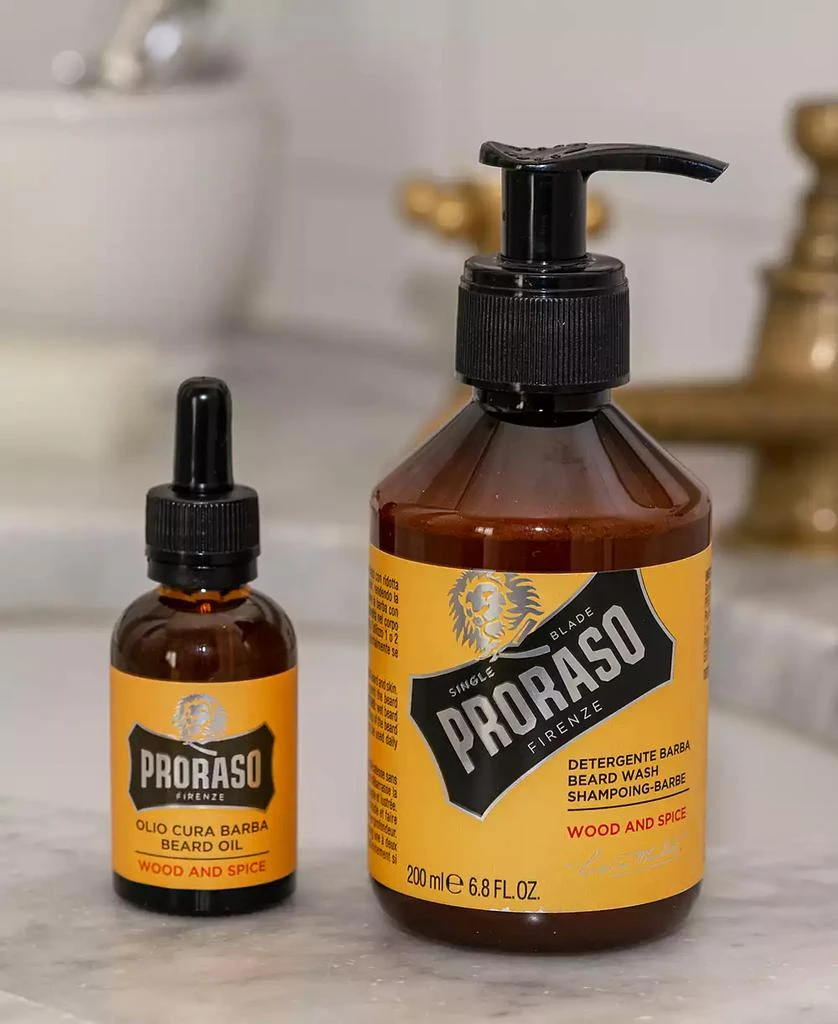 Proraso 2-Pc. Beard Care Set For Full Or Long Beards - Wood & Spice Scent 8