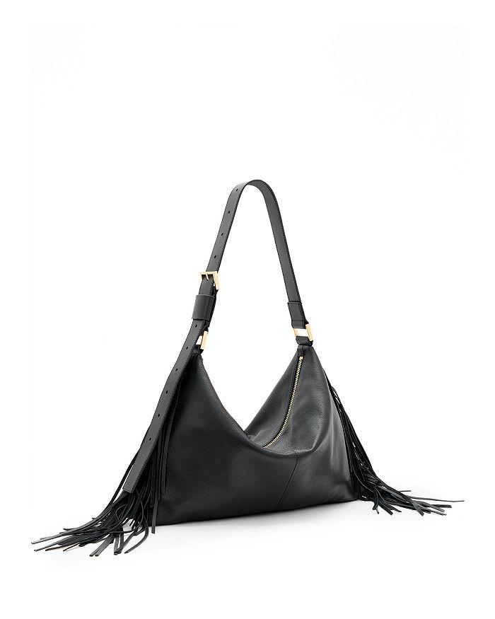 ALL SAINTS Edbury Fringe Leather Bag