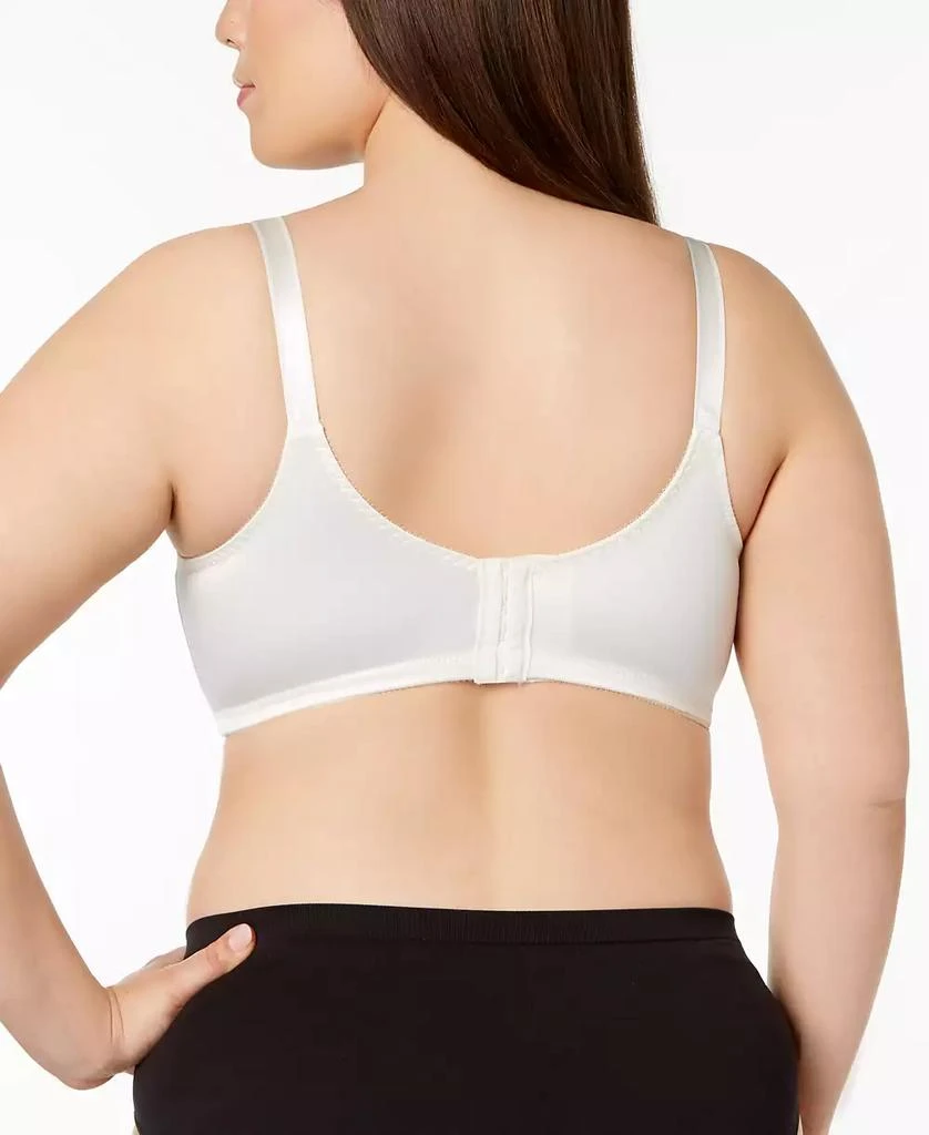 Bali Double Support Tailored Wireless Lace Up Front Bra 3820 3
