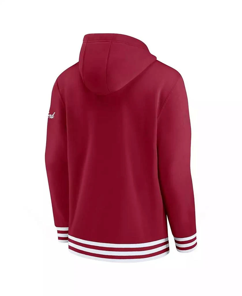 NIKE Men's Cardinal Stanford Cardinal Legacy Retro Pullover Hoodie 2