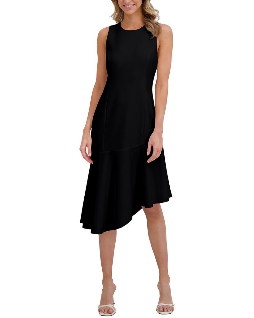 Ted Baker London Asymmetric Slim Fit Midi Dress