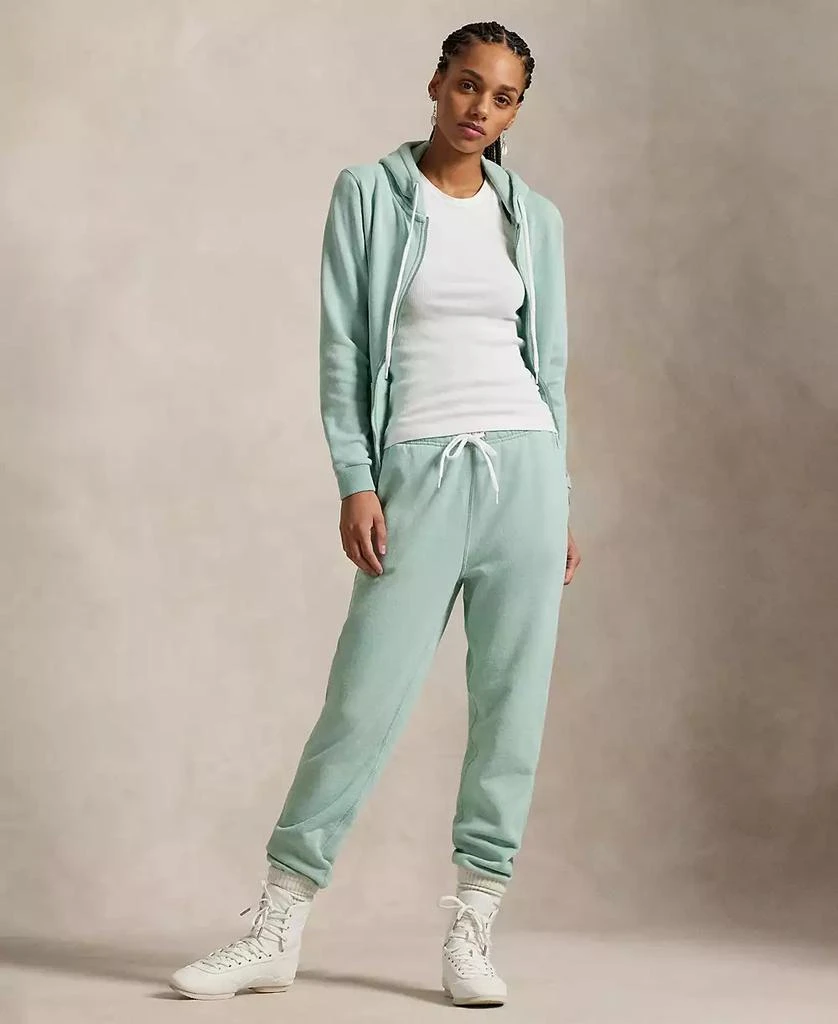 Ralph Lauren Women's Cotton Fleece Full-Zip Hoodie Sweatshirt 4
