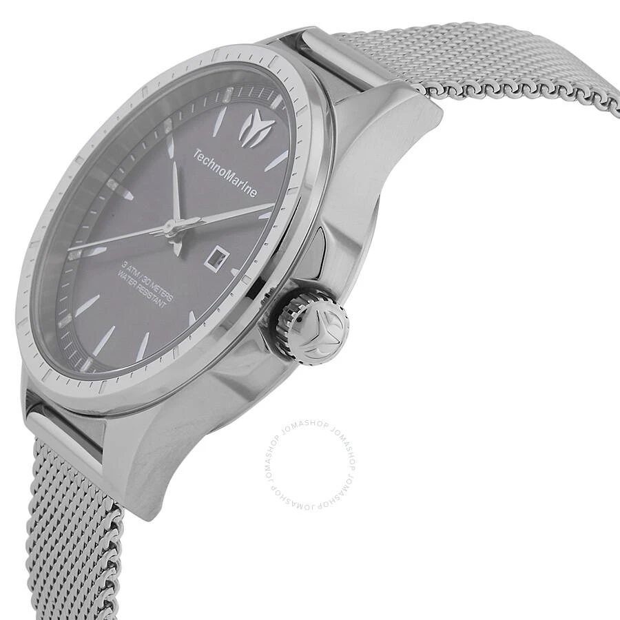 TechnoMarine MoonSun Date Quartz Charcoal Dial Ladies Watch TM-822033 2