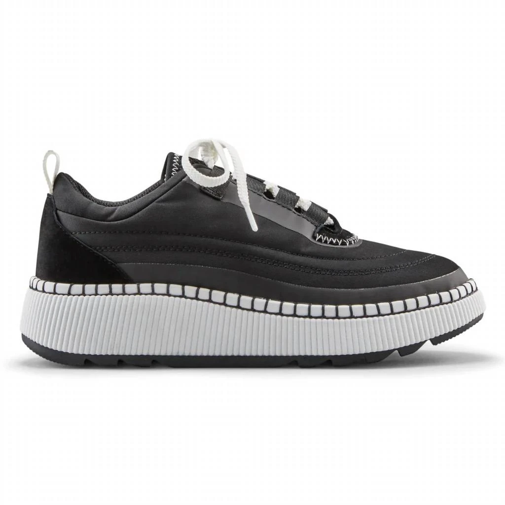 Cougar Women's Sayah Sneaker In Black/white 2