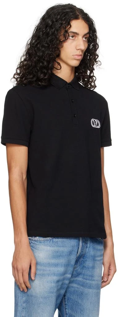 Valentino Black VLogo Polo 2