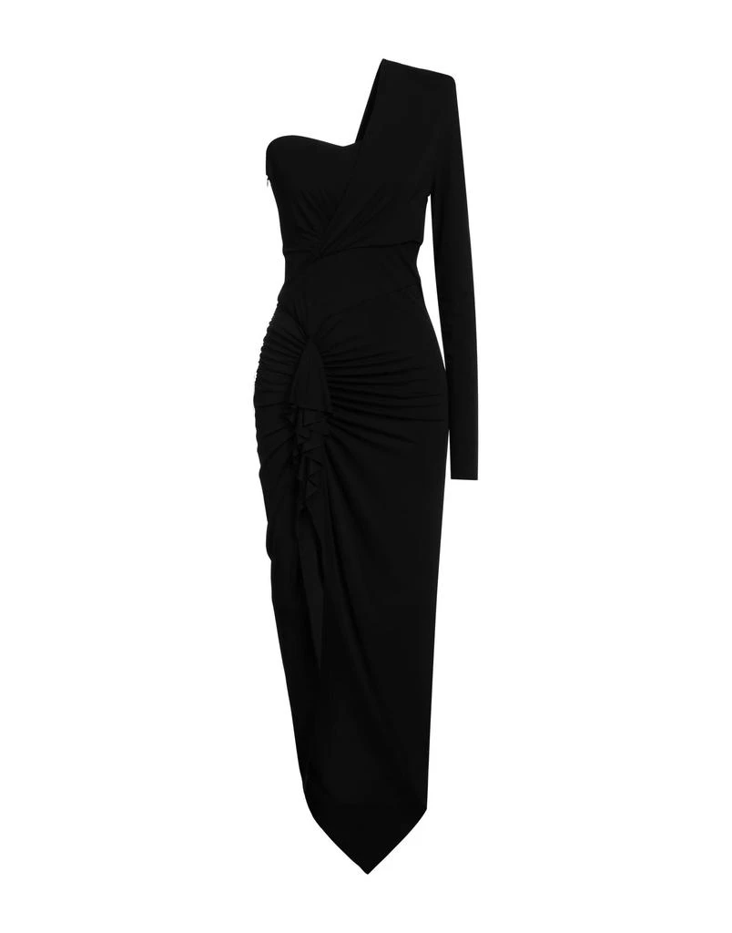knee length dresses for ladies V Neck Velvet Mini Dress main image 0
