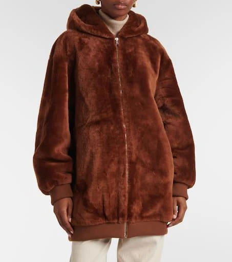 Yves Salomon Meteo shearling jacket 4