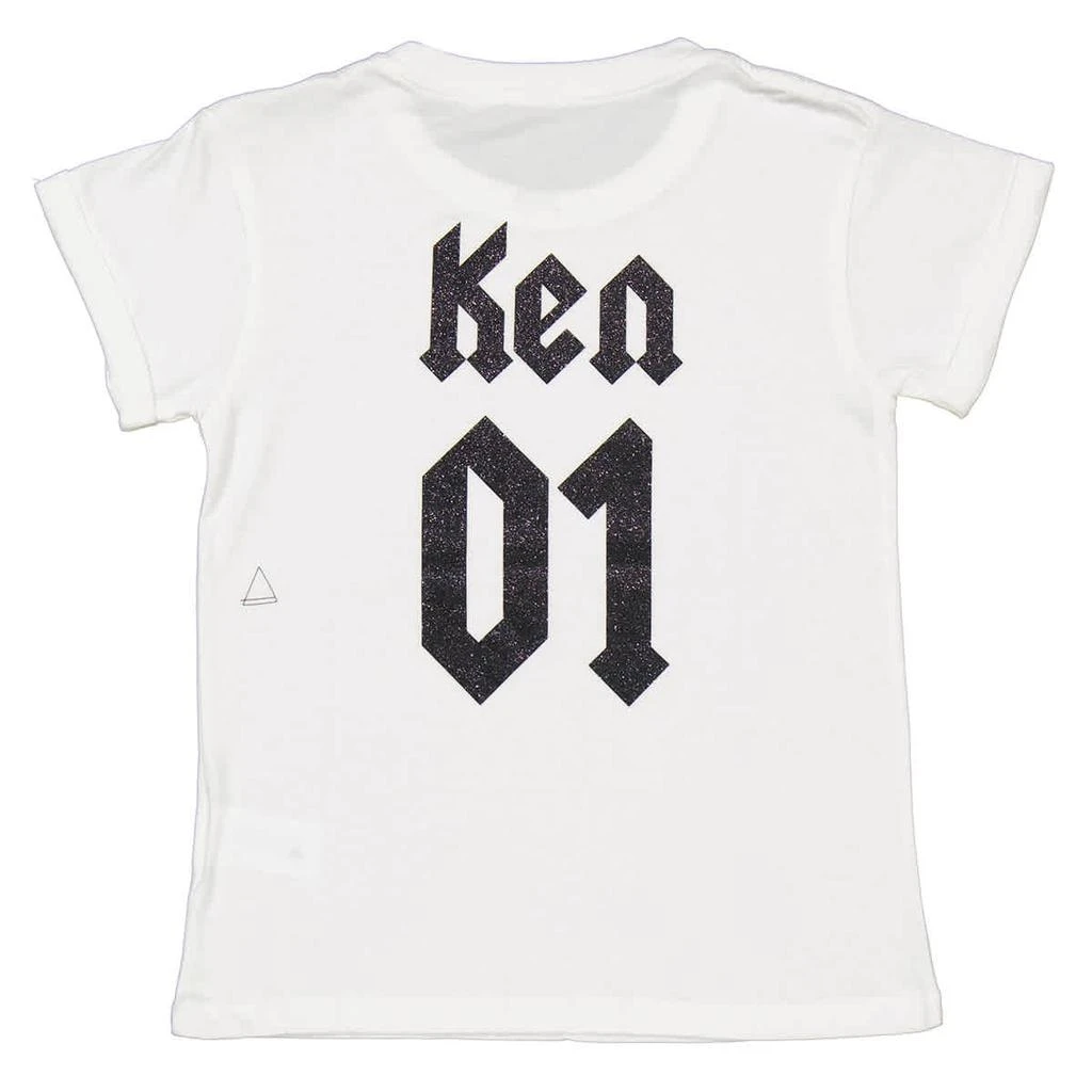 Eleven Paris Boys White Kenbar Short-Sleeve T-Shirt 2