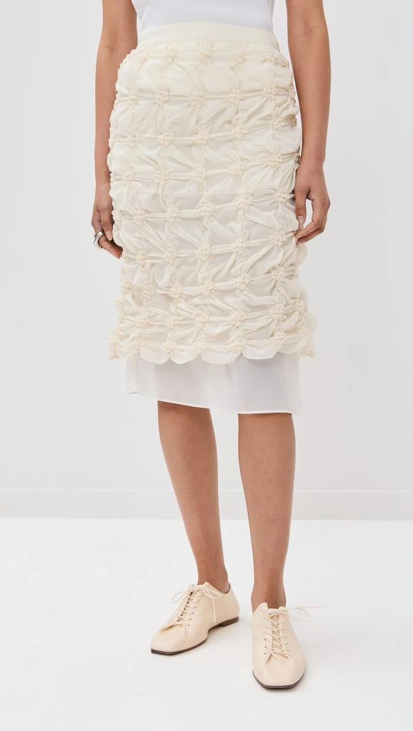 Rokh Scrunched Chiffon Skirt 1