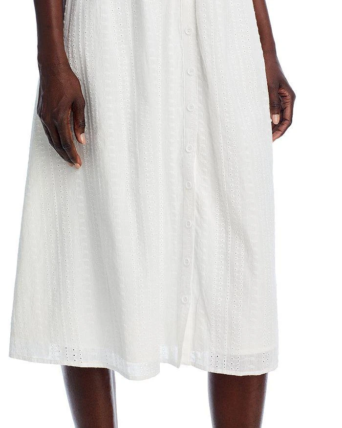 AQUA Eyelet Princess Midi Dress - Exclusive 5