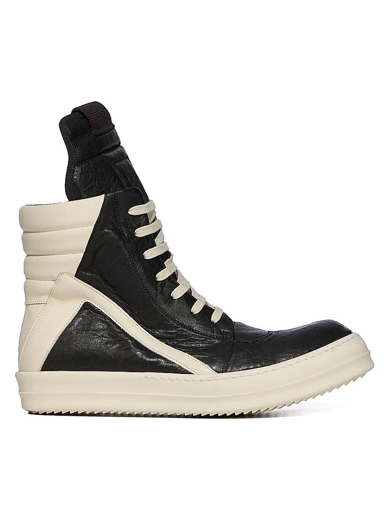 Black & Off-White Porterville Mega Geobasket Sneakers – On Sale