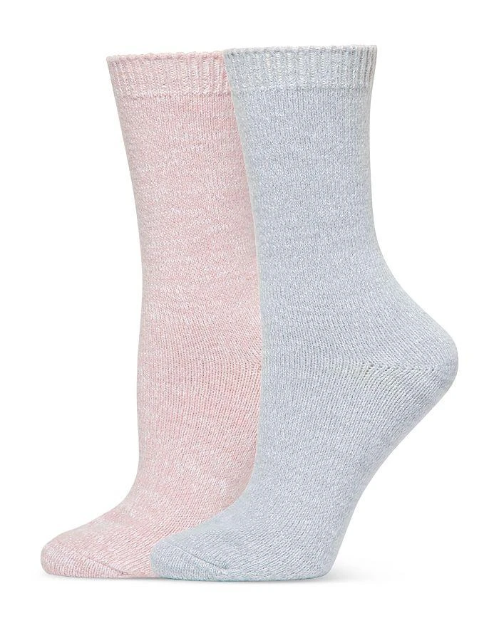 Hue Sparkle Marled Crew Socks, Pack of 2