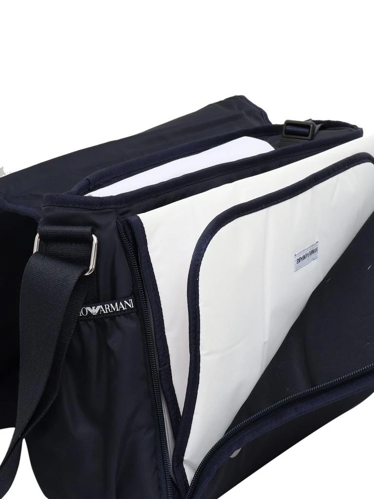 Emporio Armani Emporio Armani Kids Logo Detail Changing Bag 6