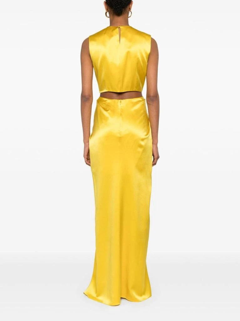 max mara gold dress Max Mara Getto Linen Dress | White main image 0