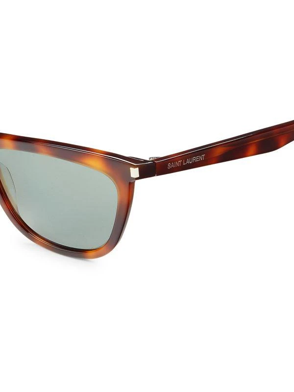 Yves Saint Laurent 58MM Rectangle Sunglasses 3