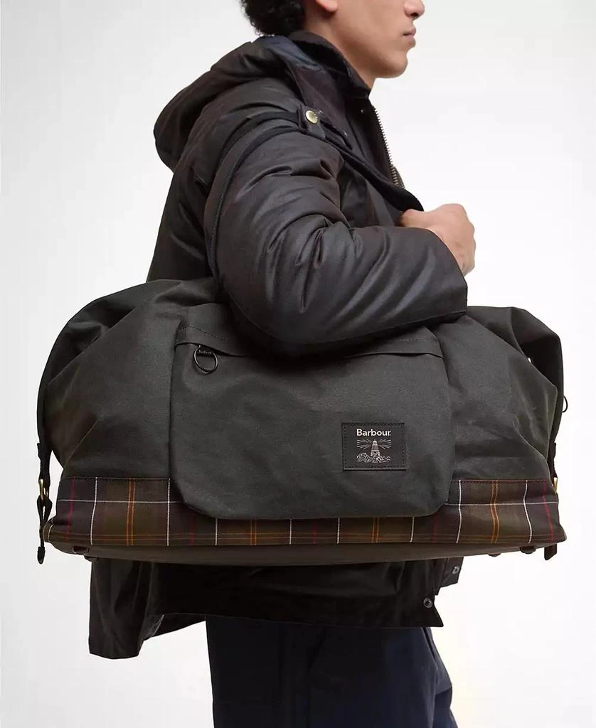 Barbour Men
s Field Wax Extra-Large Holdall Bag 5