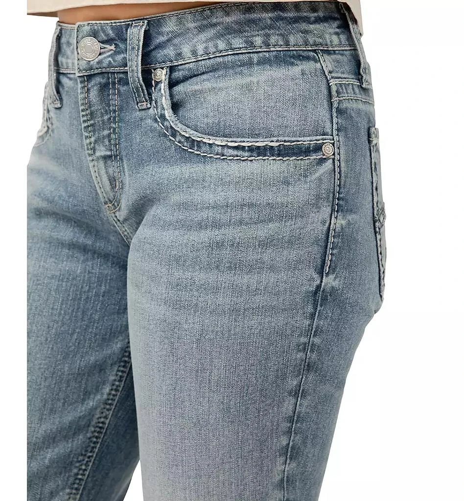 Silver Jeans Co. Women's Boyfriend Mid Rise Jeans 3
