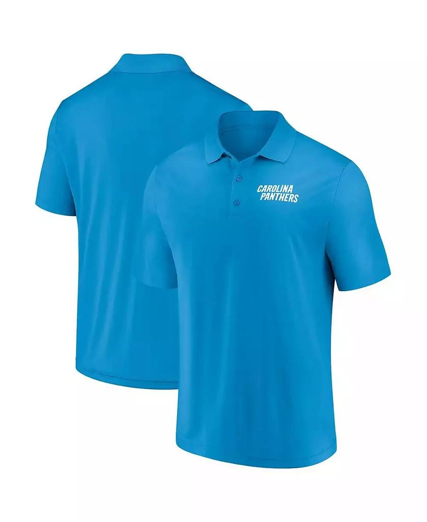 Fanatics Men's Cobalt Carolina Panthers Polo Shirt 1