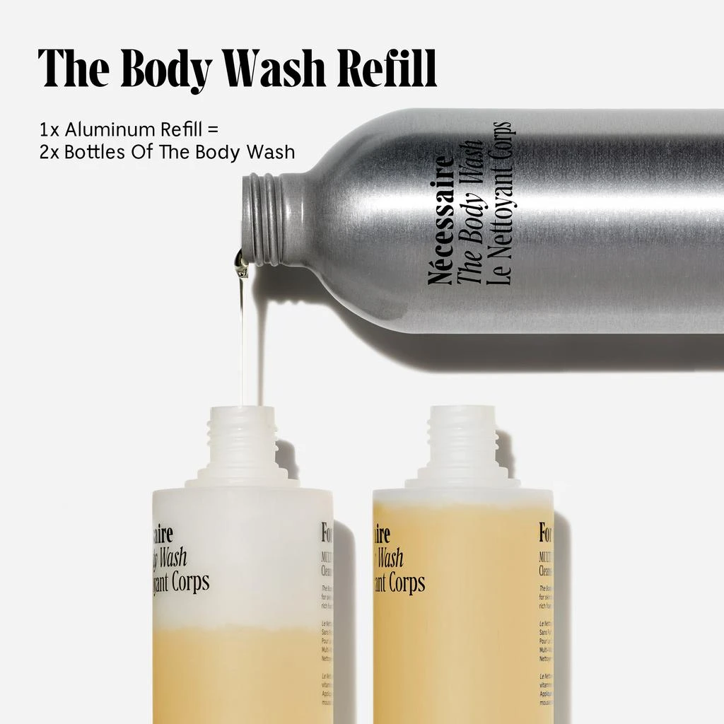 Nécessaire The Body Wash- Fragrance Free Refill 6