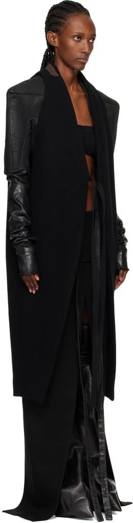 Rick Owens Black Concordians SL Cyclops Coat 2