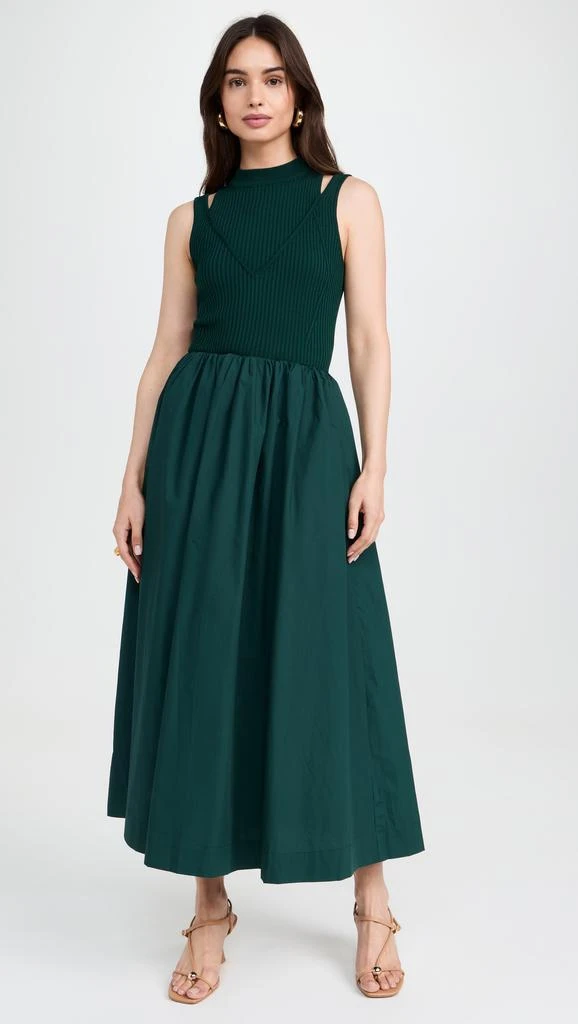 En Saison Sigrid Mixed Media Maxi Dress 1