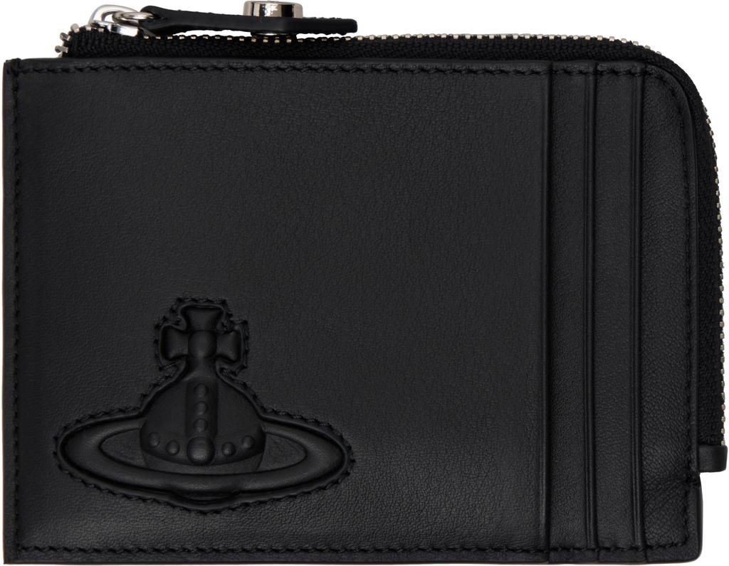【関税&送料込】Vivienne Westwood Card Holder With Shoulder Vivienne Westwood Short Wallet Embossed Card Holder Leather