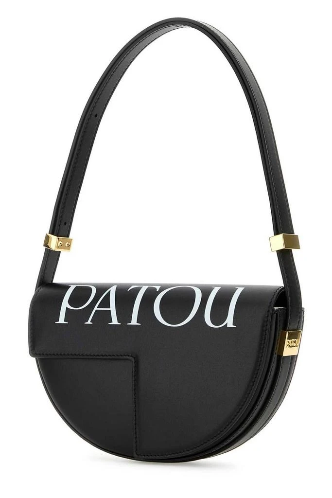 PATOU Patou Le Petit Patou Foldover Top Shoulder Bag 3