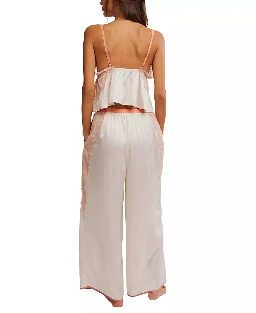 Free People Women's Anywhere With You Lace-Trim Lounge Set 2