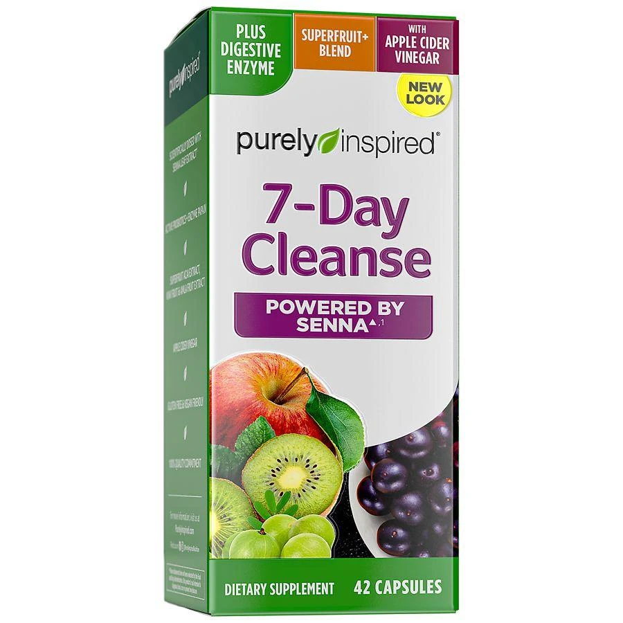 Purely Inspired Organic 7 Day Cleanse, Unique Senna Leaf Extract Formula 6