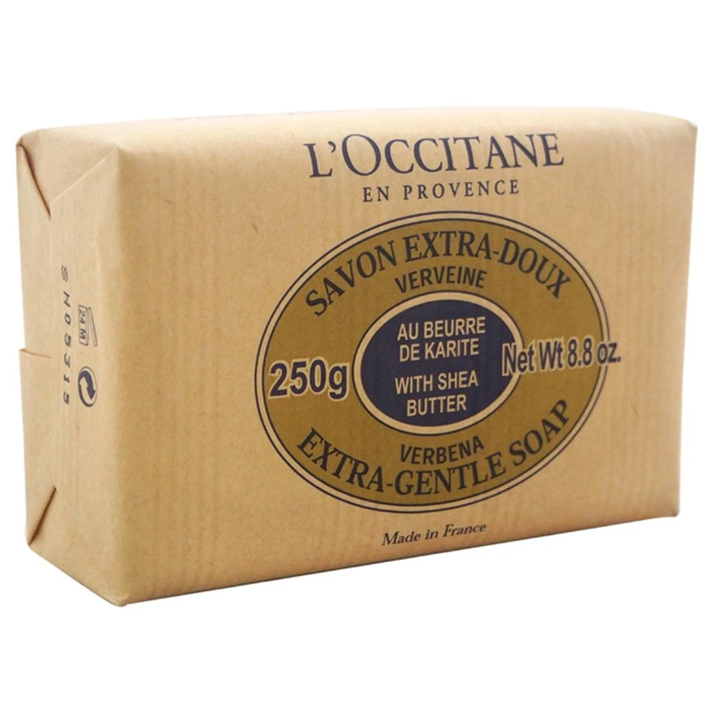 LOccitane Shea Butter Extra Gentle Soap - Verbena by  for Unisex - 8.8 oz Soap 1