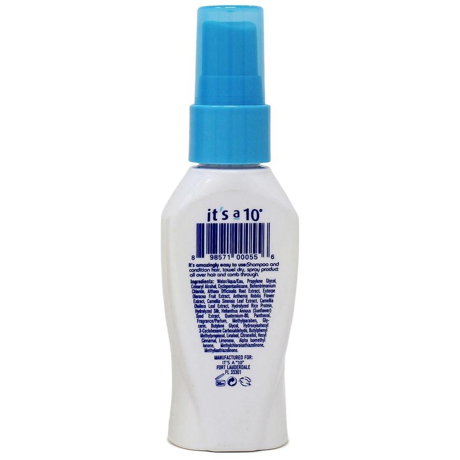 it's a 10 Volumizing Miracle Leave-In Lite