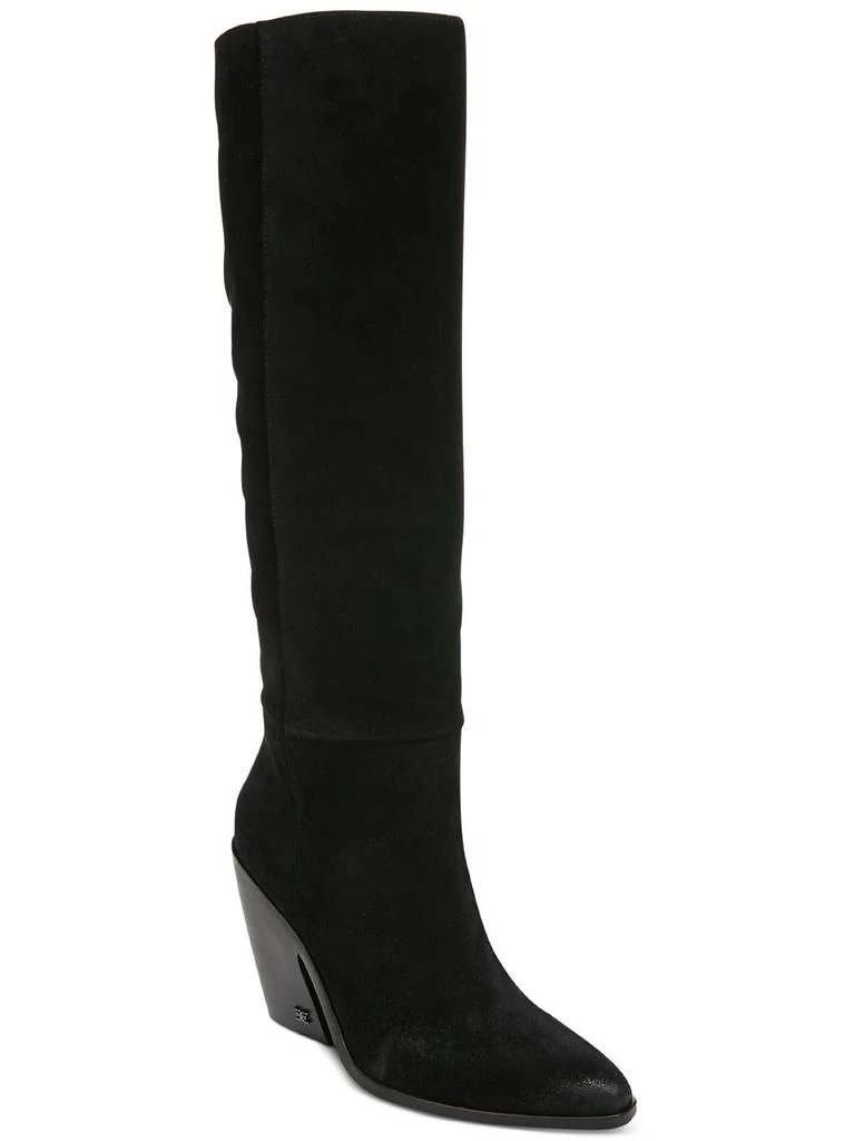 Sam Edelman Annabel Womens Zipper Almond Toe Knee-High Boots 2