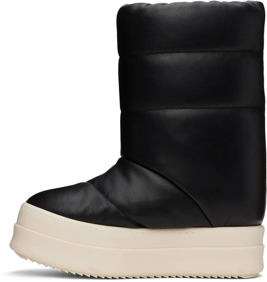 Rick Owens Black Porterville Mega Bumper Lunar Boots 3