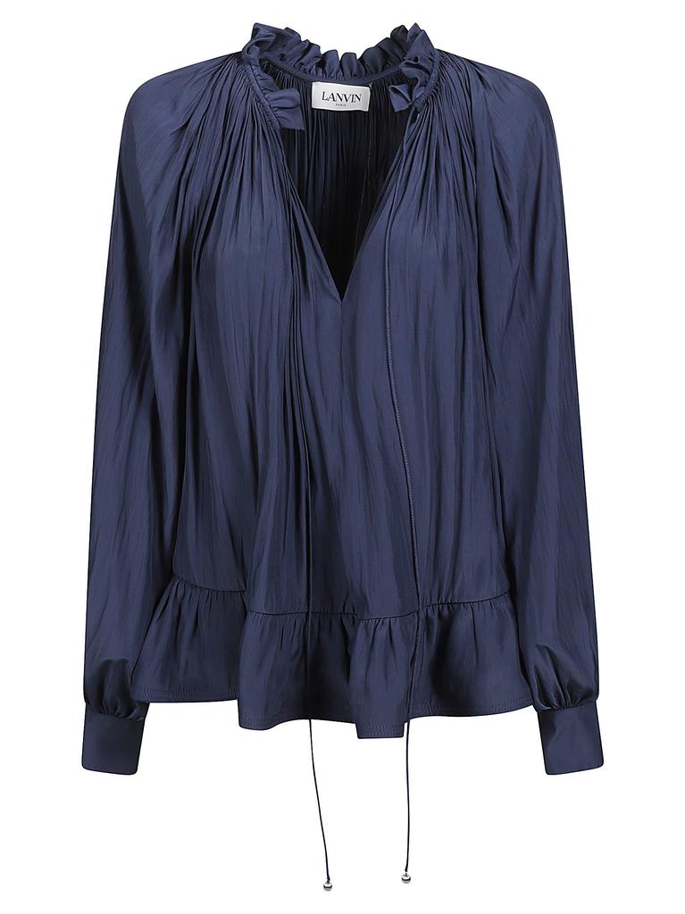 Lanvin Ruffled Blouse