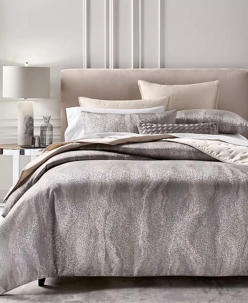 Hotel Collection CLOSEOUT! Terra 3-Pc. Duvet Cover Set, Full/Queen, Exclusively at Macy’s