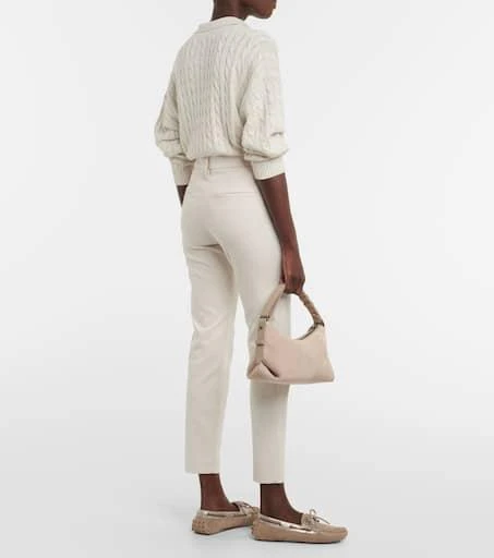 Brunello Cucinelli Cotton-blend chinos 3