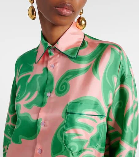 ETRO Printed silk blouse 4