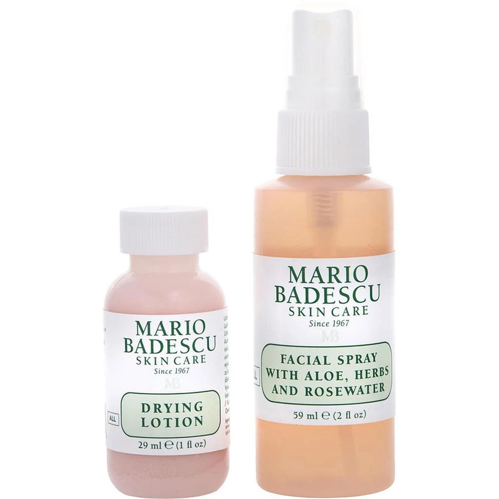 Mario Badescu Unisex Grab & Go Makeup Gift Sets with 1 oz Drying Lotion Plus 2 oz Facial Spray -  - 2 Piece 1