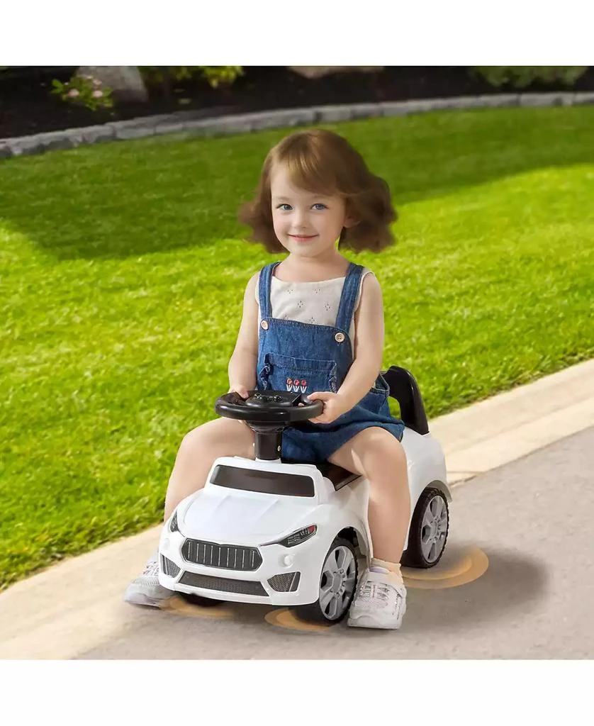 SUGIFT White Ride On Push Car with Music
Storage, Ages 1-3 2