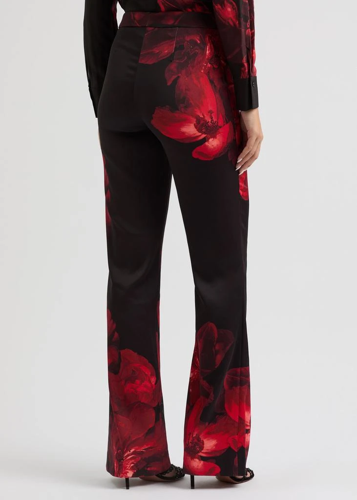Alice + Olivia Ronnie floral-print flared trousers 3